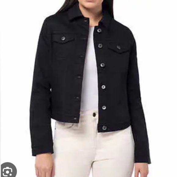 Parasuco Jackets & Blazers - Parasuco Black Denim Jacket Size Large